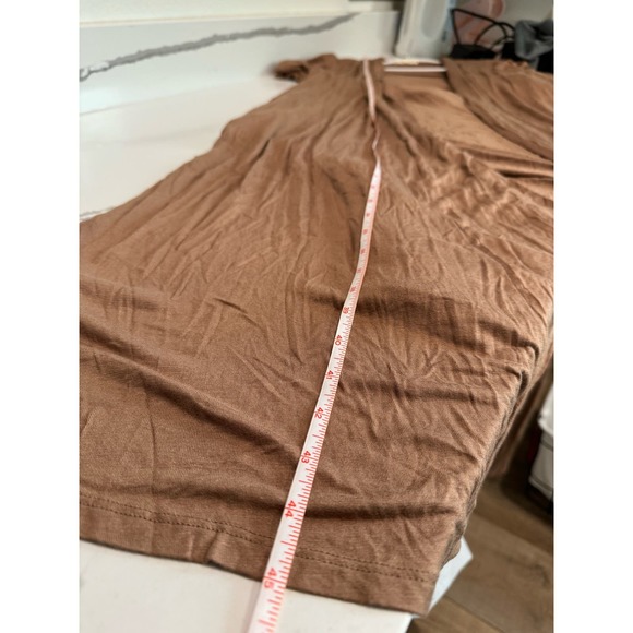 Love In‎ Full Length Cardigan with Pockets Size Large Beige - Picture 6 of 7